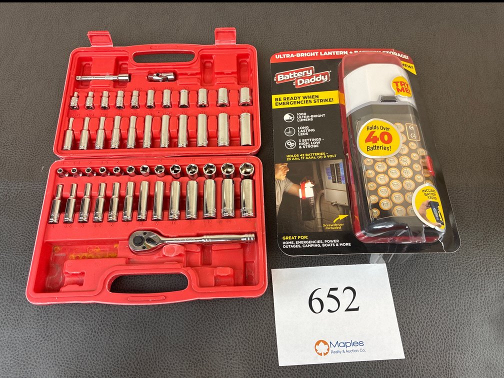 Socket Set and Battery Daddy