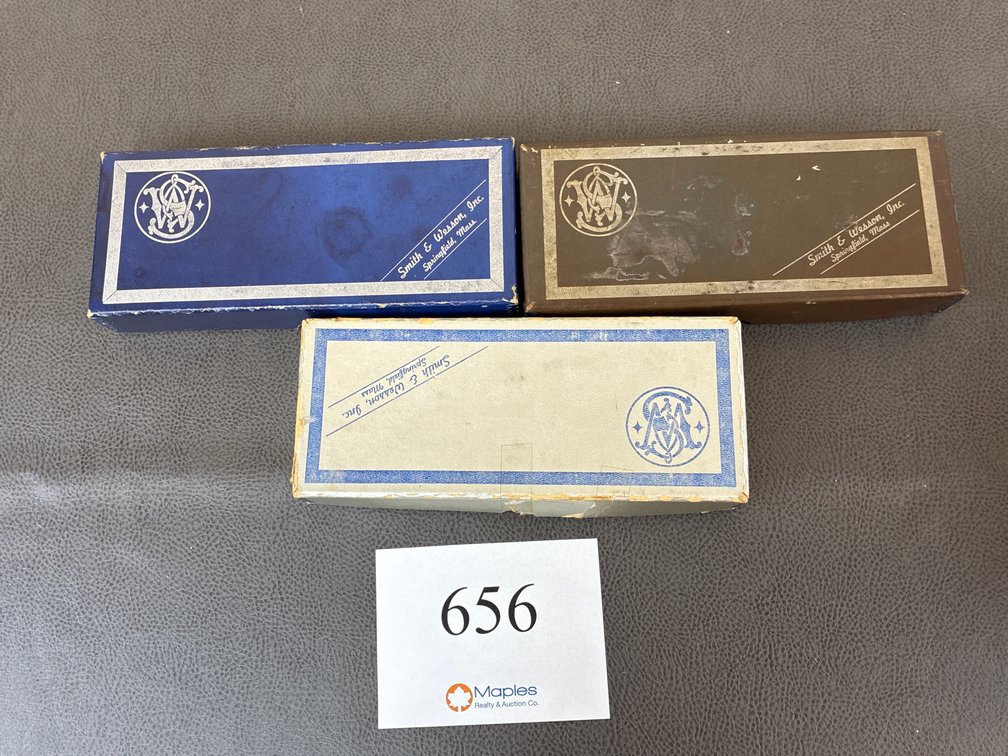 Vintage S&W Boxes