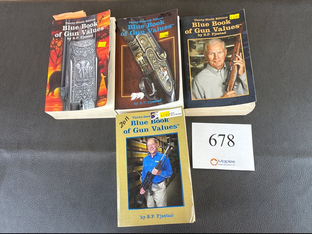 Blue Book of Gun Values Books