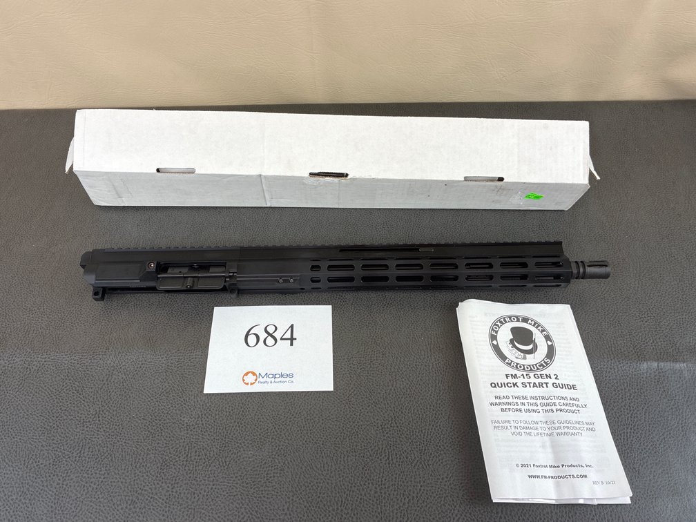 Foxtrox Fm-15 Gen 2 Complete Upper