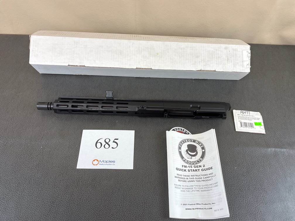 Foxtrot Fm-15 Gen 2 Complete Upper