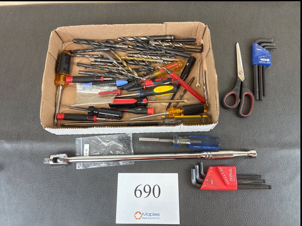 Drill Bits and Handtools