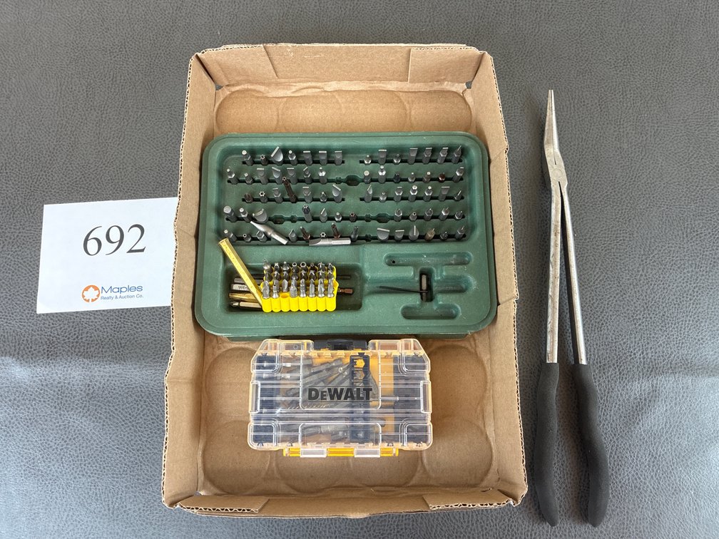 Screwdriver Bits and Pilers