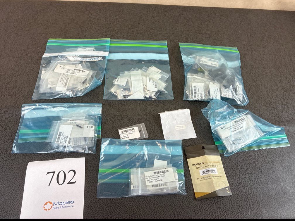 Large Lot of Gun Parts
