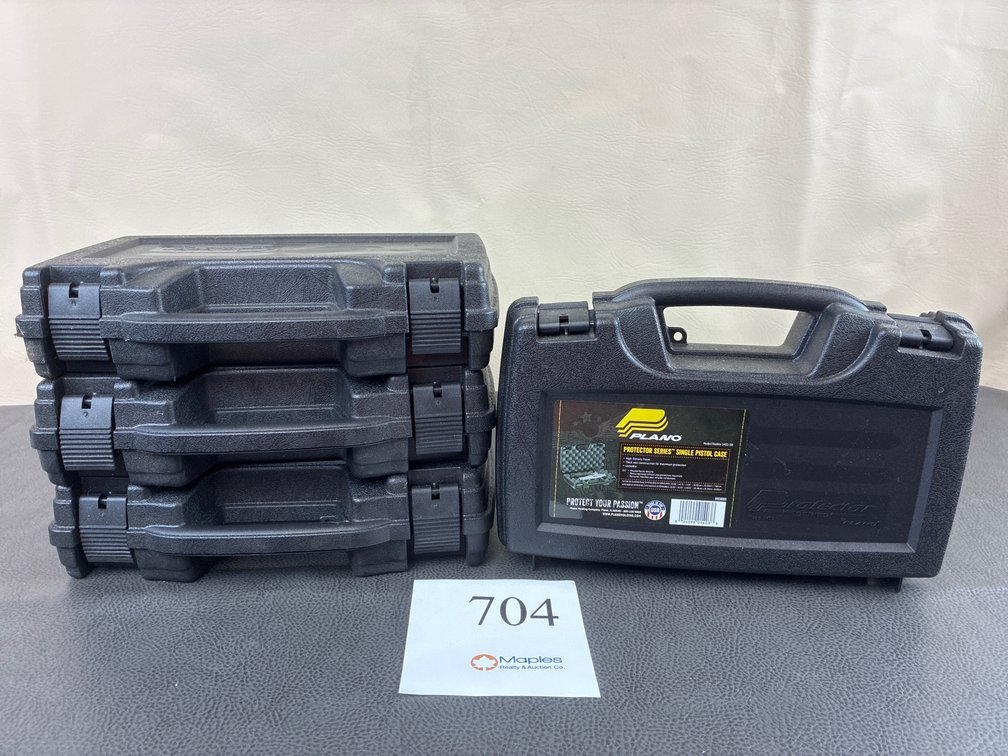 (4) Pistol Cases
