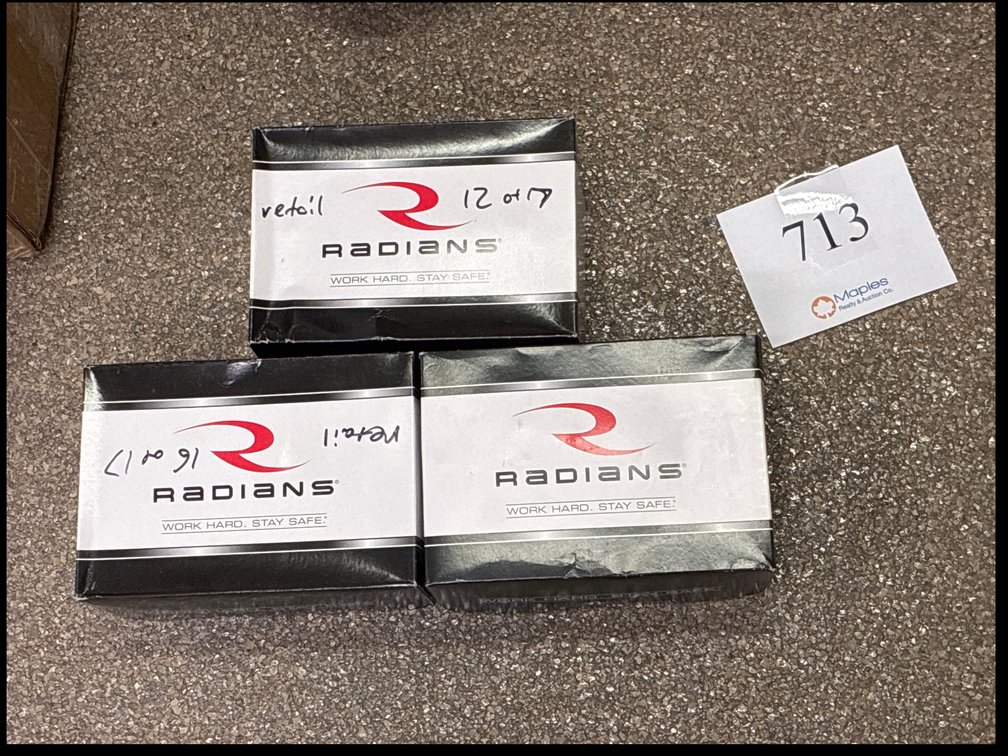(3) Boxes of Shooting Glasses