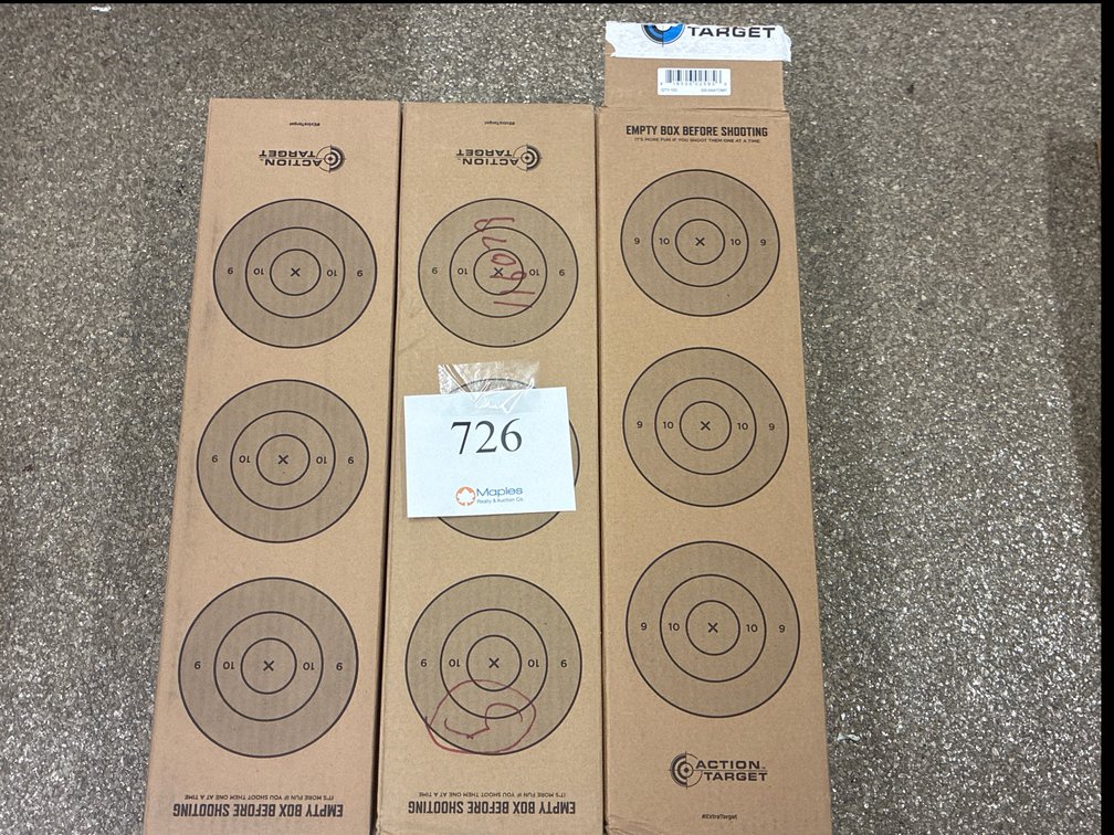 Large Lot of Action Shooting Target