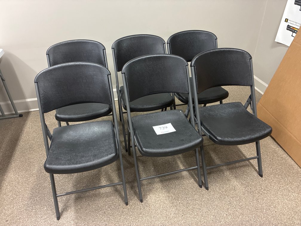 (6) Lifetime Chairs