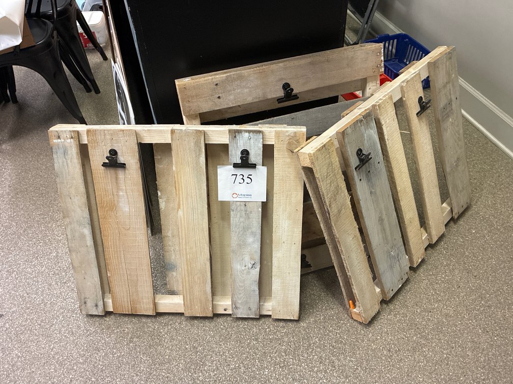(3) Pallet Clip Hangers