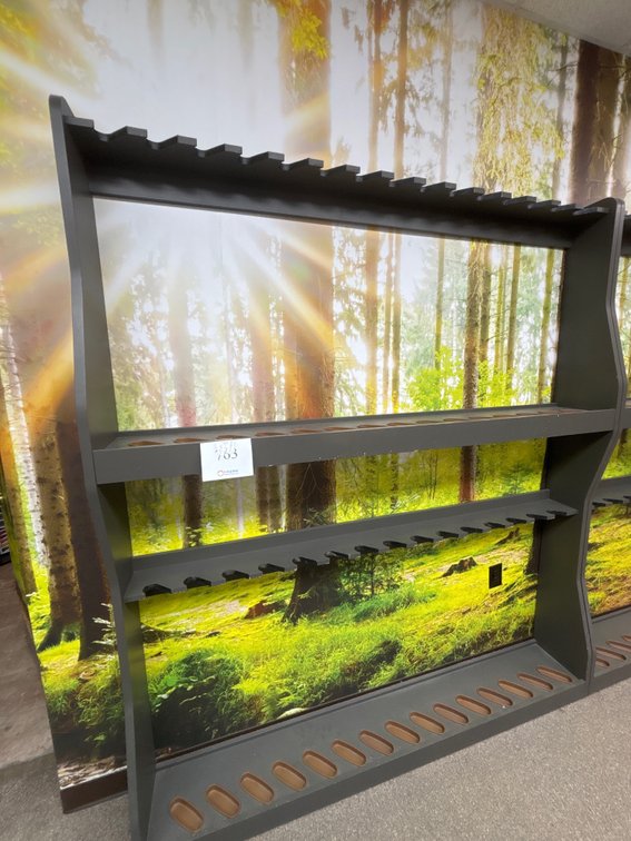 Large Wooden Gun Rack