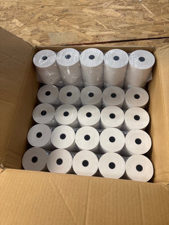 Large Lot of Receipt Rolls