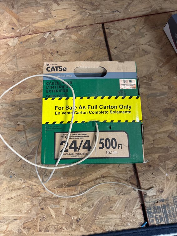 Large Box of Cable