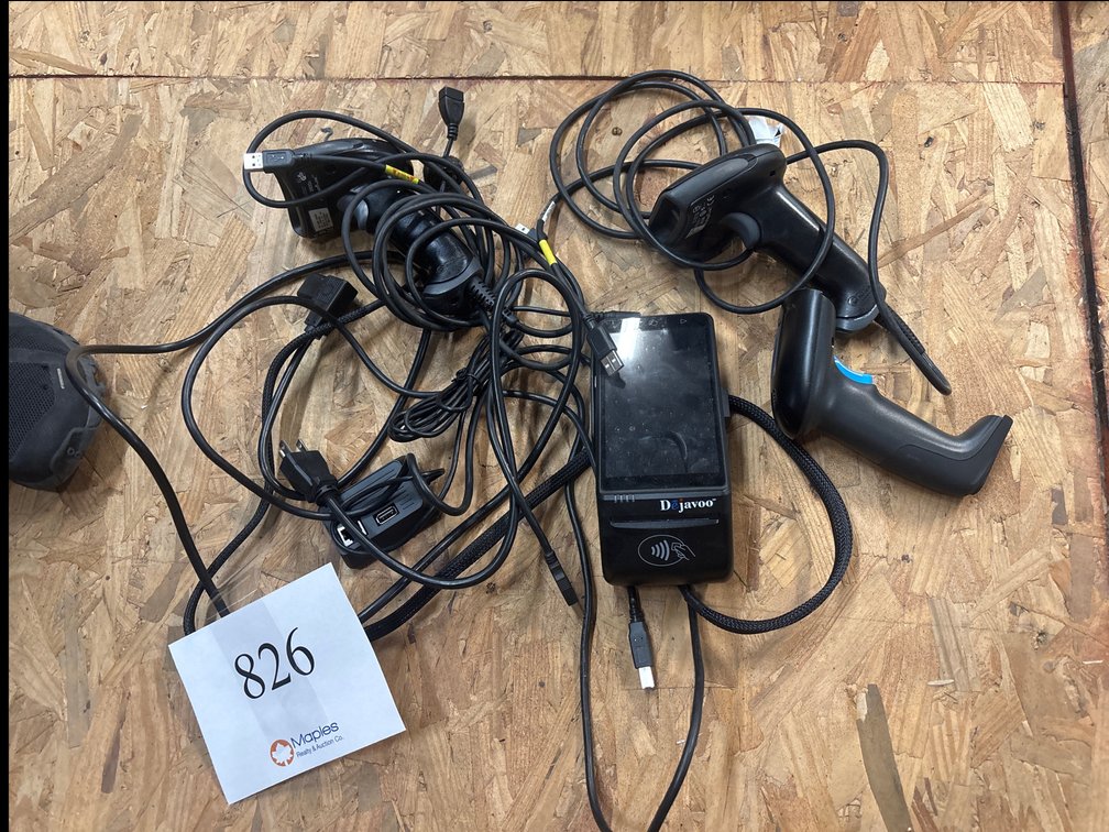 Dejavoo Credit Card Reader & (3) Scanners