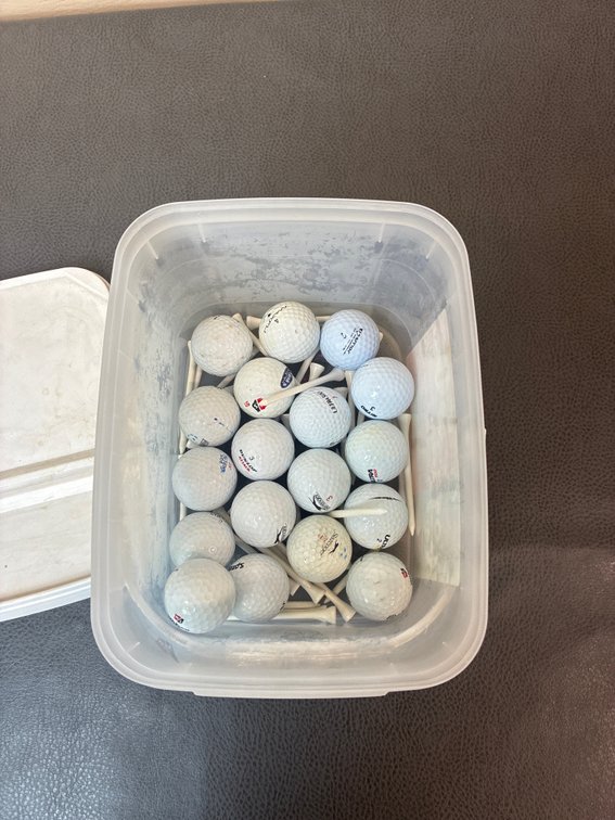 Golf Balls and Tees