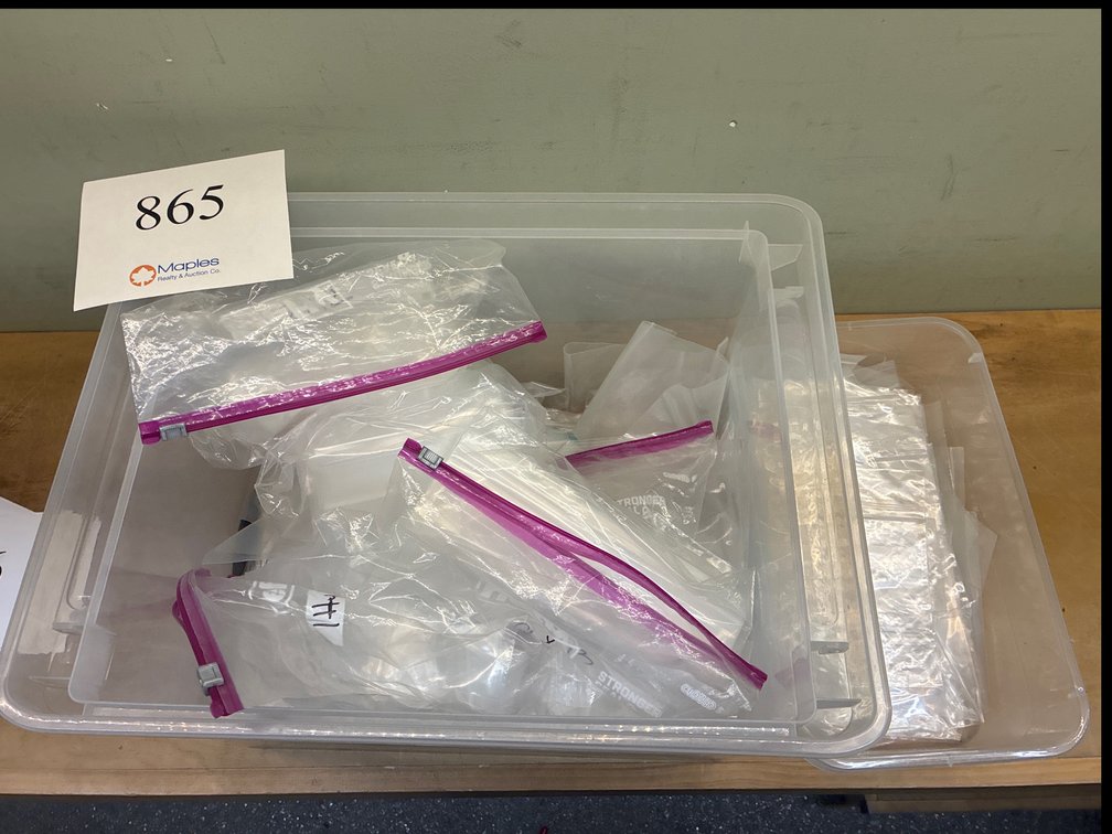 Large Assortment of Ziploc Bags