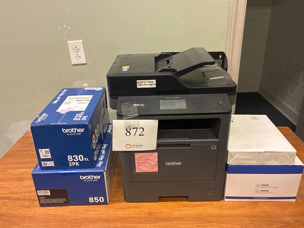 Brother Printer with Accessories