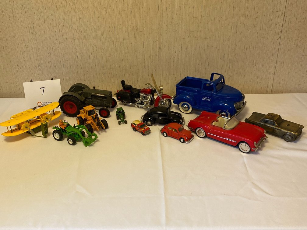 Vintage Toy Cars and Tractors