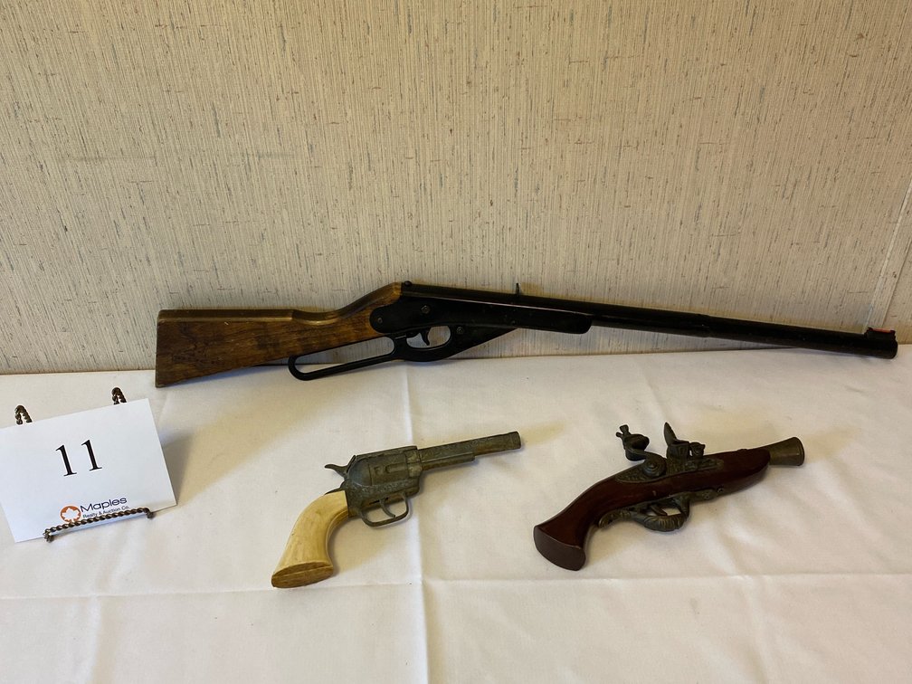 BUCK BB GUN and  2 Toy Guns 