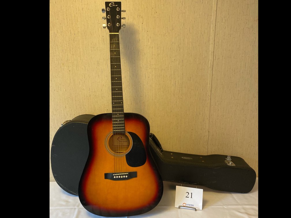Eleca Guitar and Case 