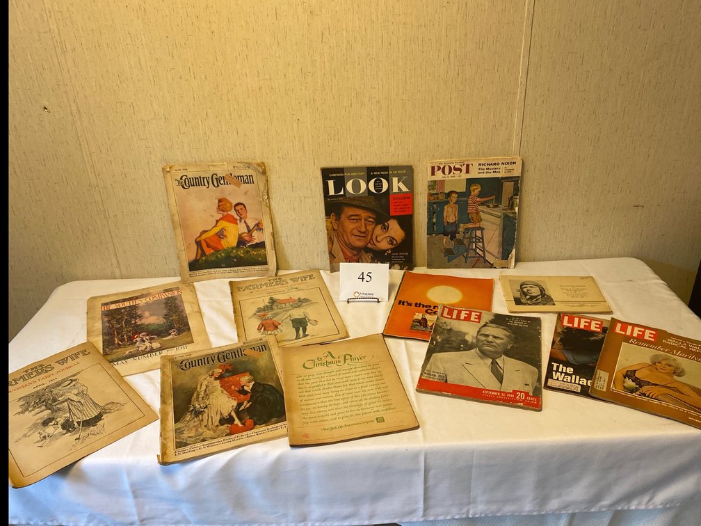 Various Vintage Magazines