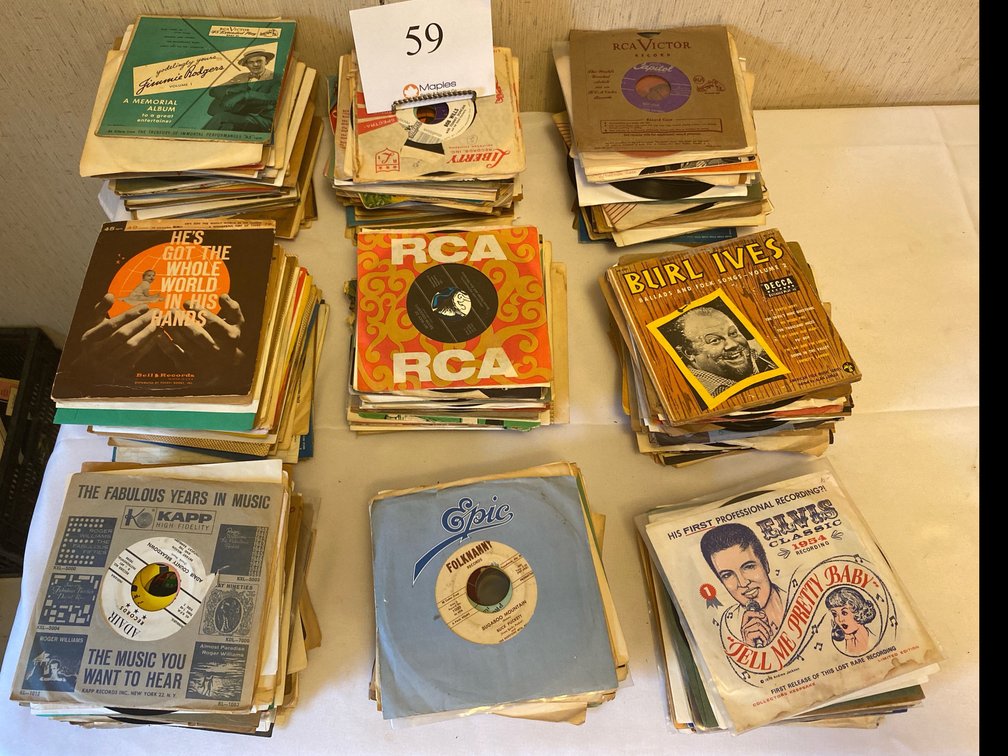 VARIOUS 45 RECORDS 