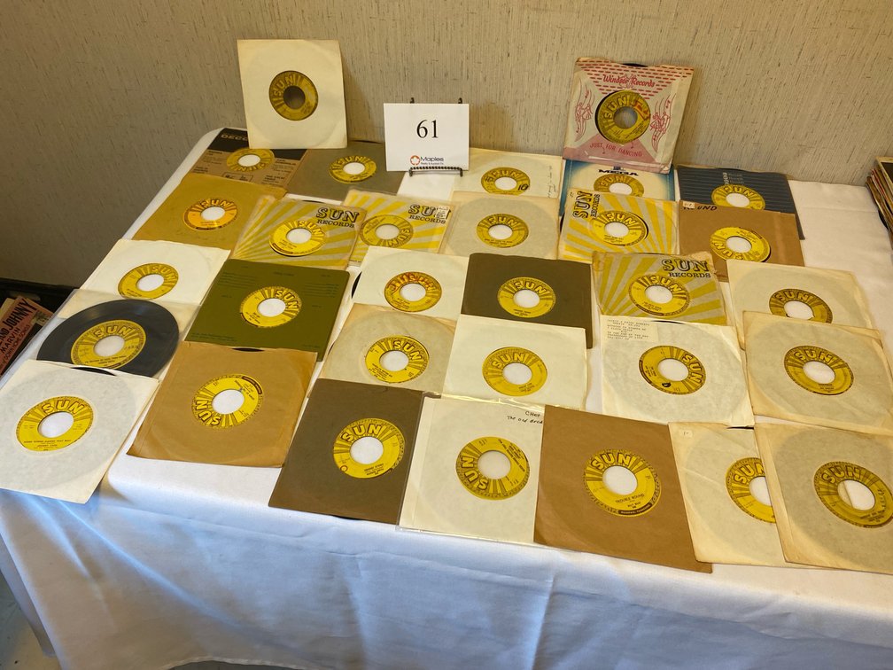 VARIOUS SUN RECORDS, ELVIS PRESLEY, JOHNNY CASH, AND OTHERS