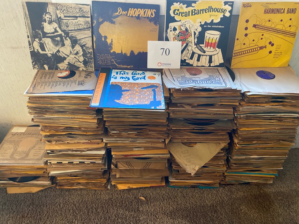 LARGE LOT OF VARIOUS 10” RECORDS 