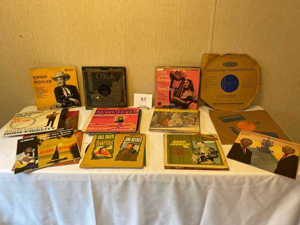 VARIOUS 12” and 16” RECORDS