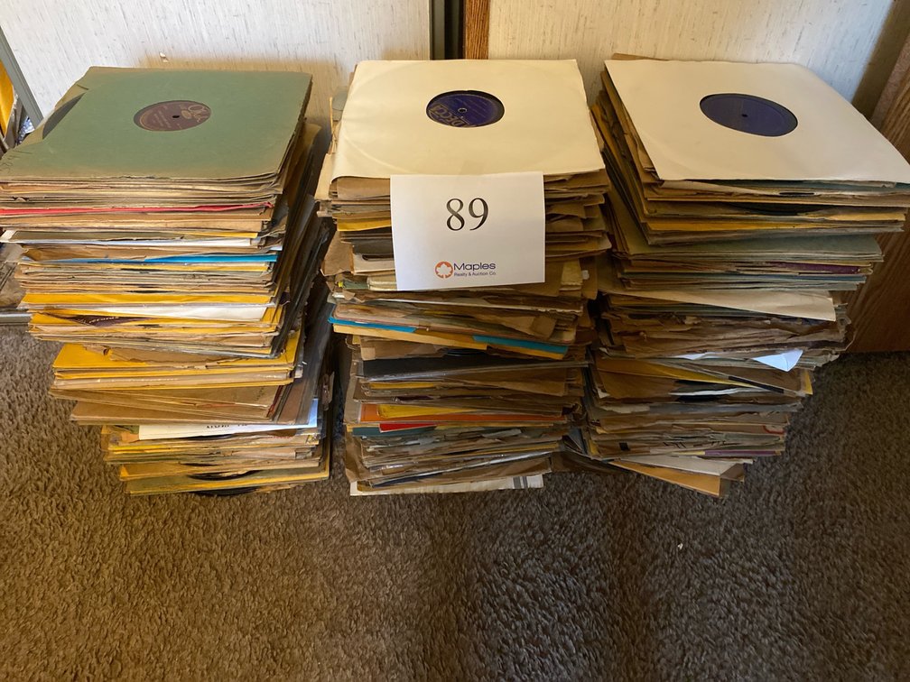 VARIOUS 10” RECORDS