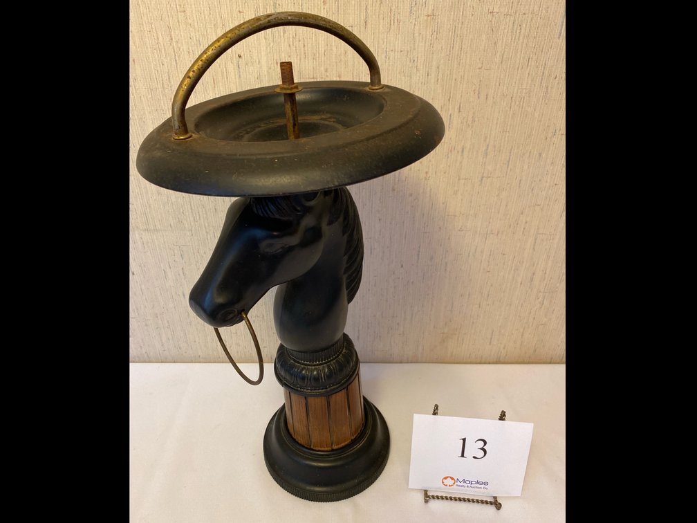 Vintage Horse Ashtray