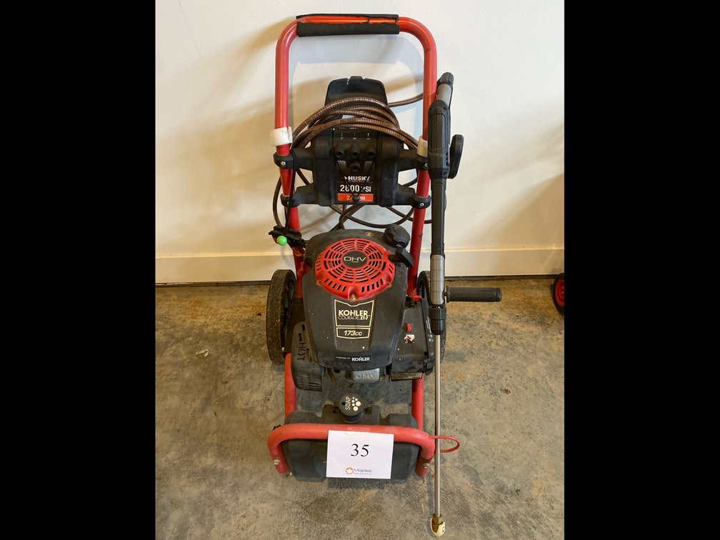 KOHLER COURAGE XT-7 2600 PSI PRESSURE WASHER