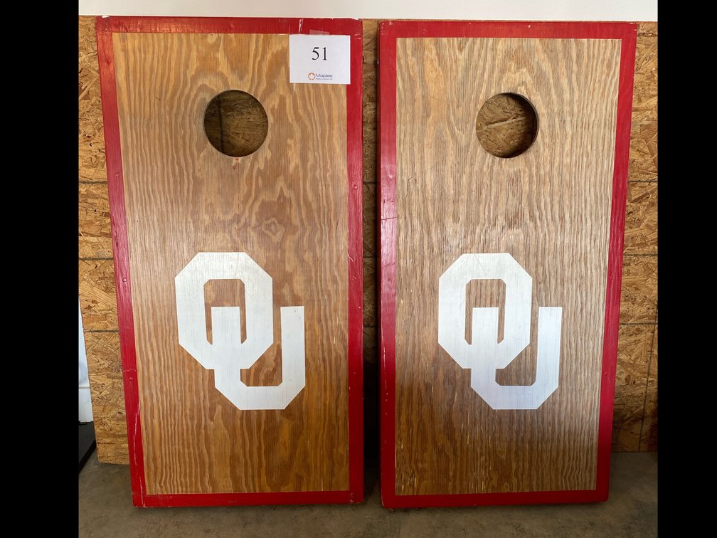 CORNHOLE BOARDS (NO BAGS)