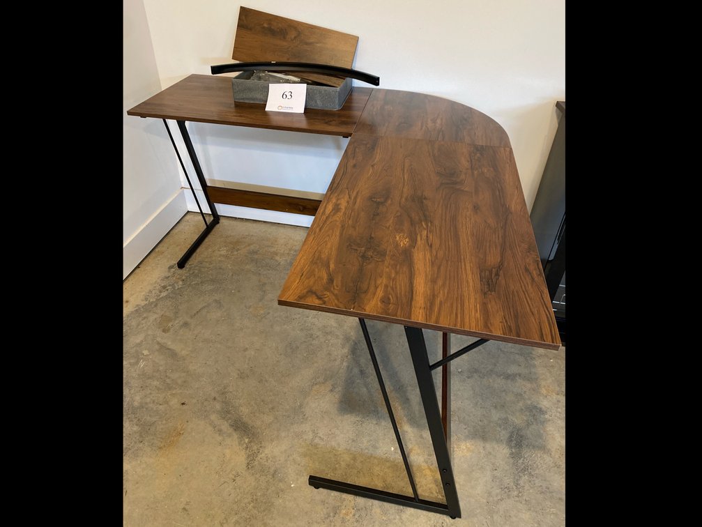 COMPUTER DESK 29”H X 104” W X 20” D 