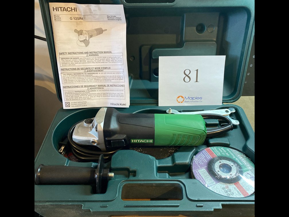 HITACHI GRINDER 4.5