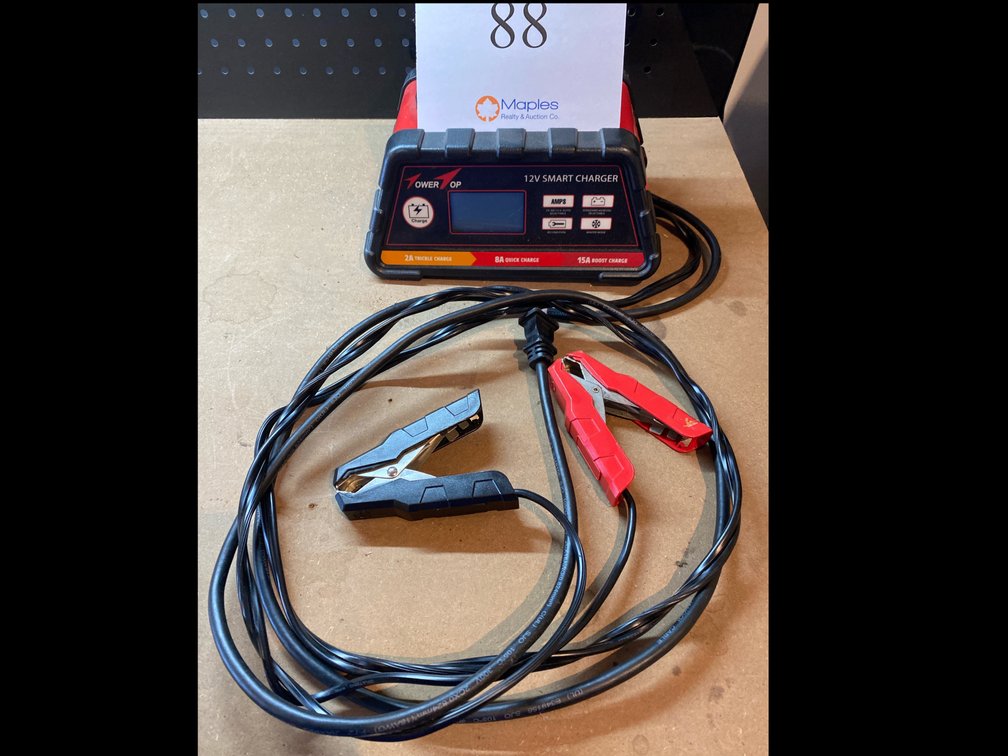 12VOLT SMART BATTERY CHARGER