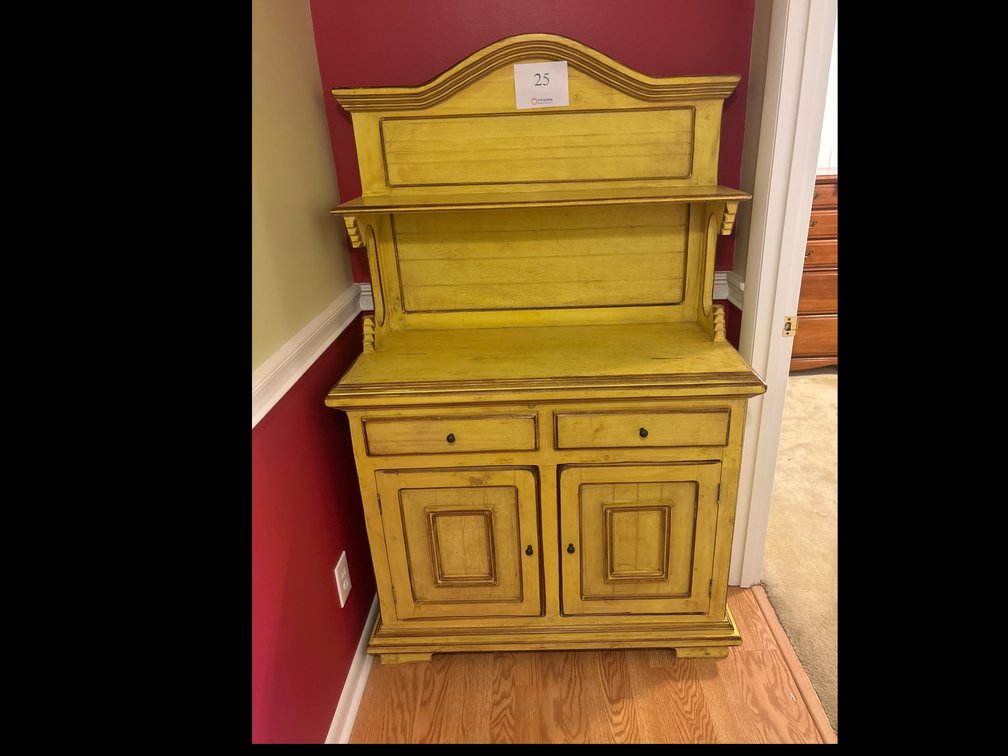 Vintage Wooden Hutch