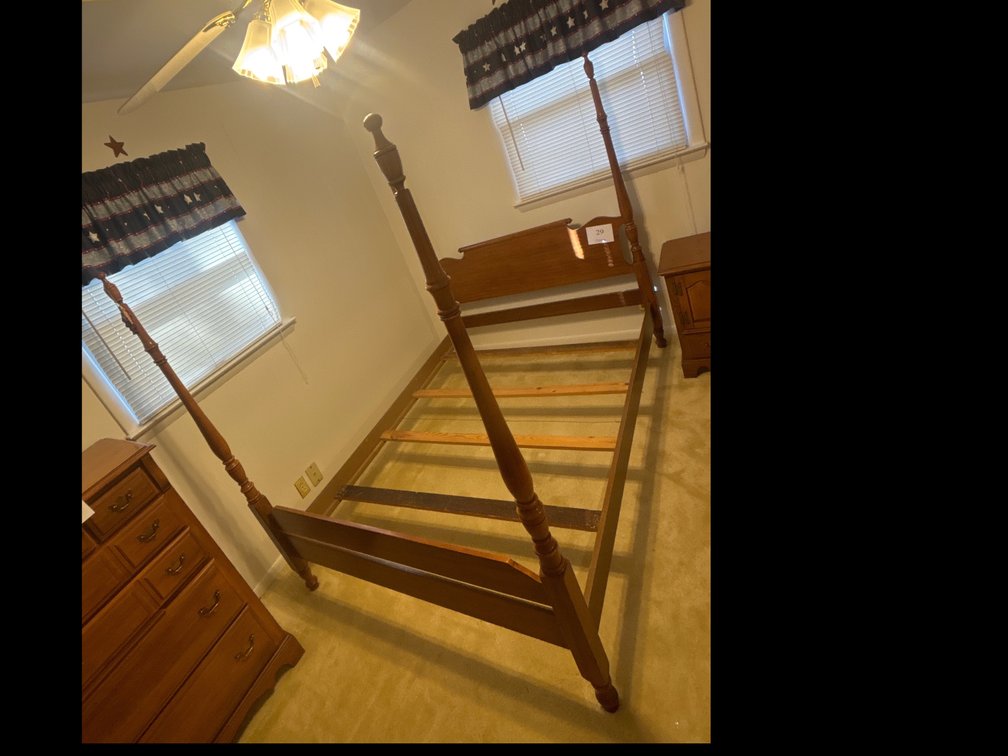 Wooden Full Bedframe 