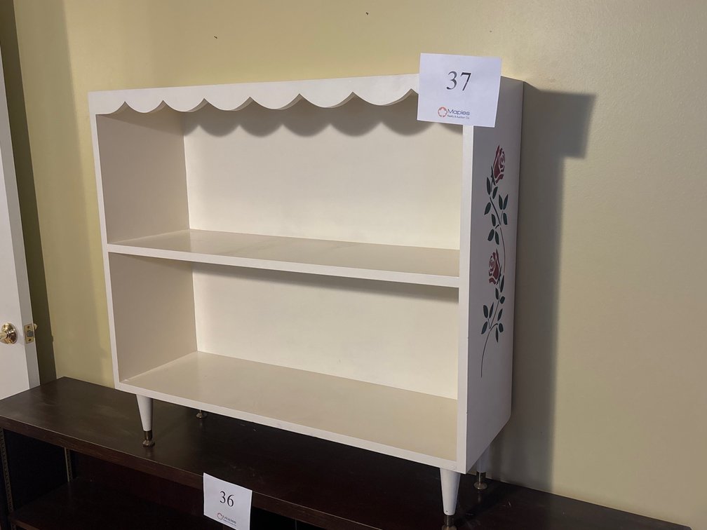 White Wooden Bookshelf