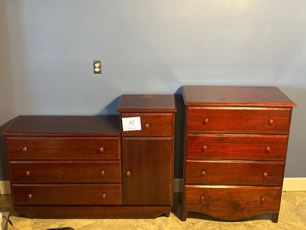 2 Wooden Dressers