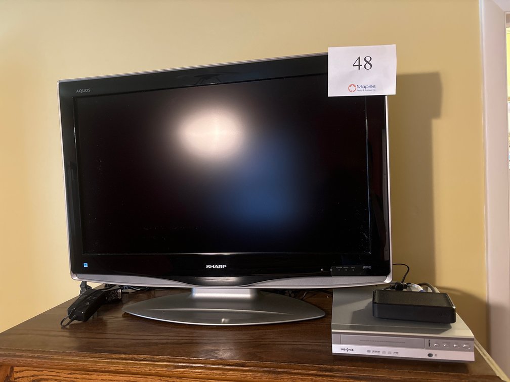 32” Sharp TV & DVD Player 