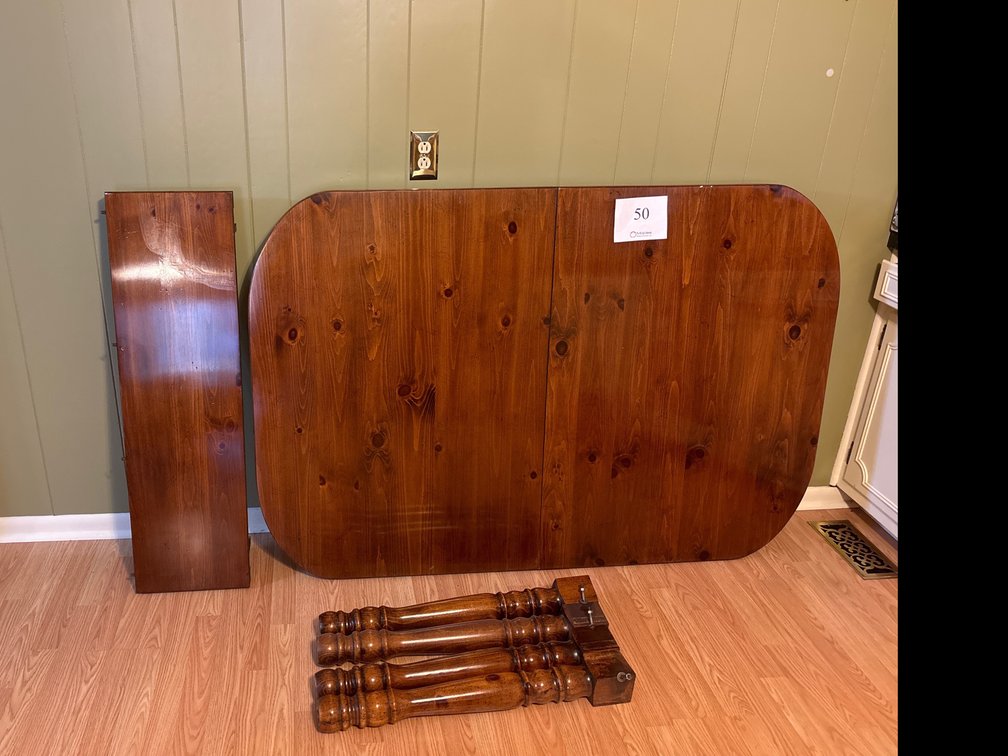 Solid Wood Dining Room Table w Chairs