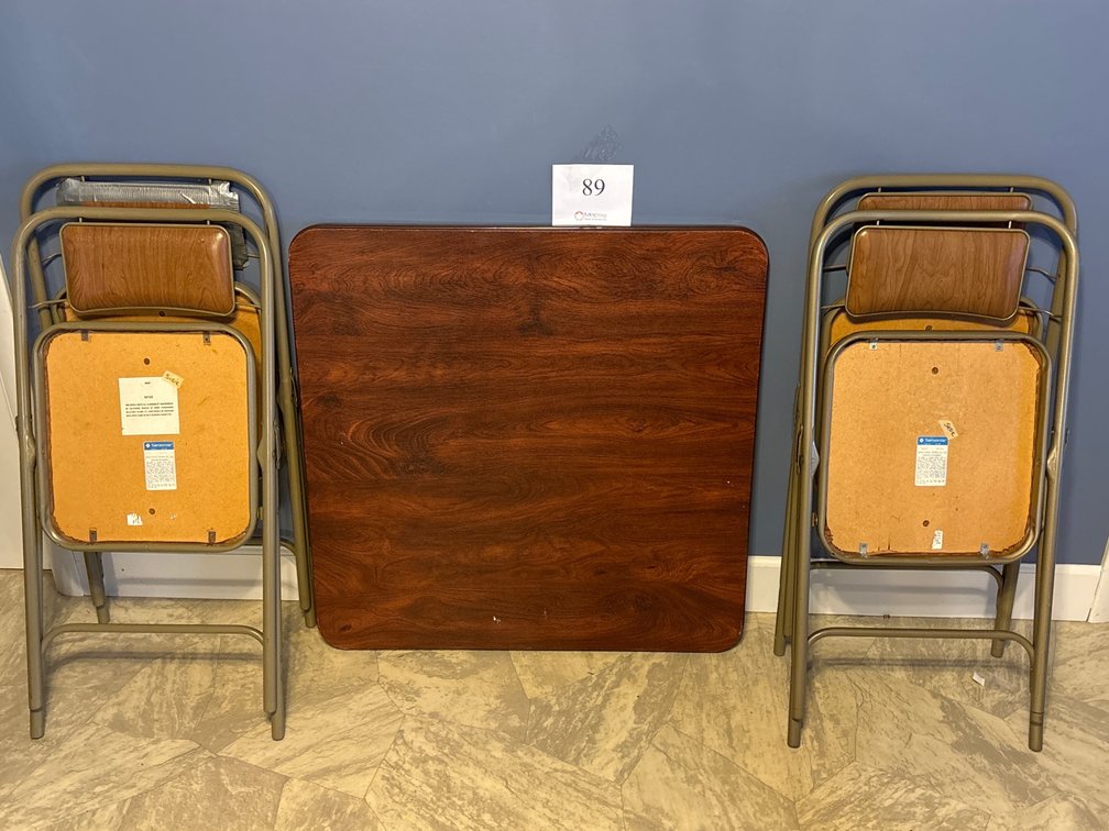 Card Table & 4 Chairs