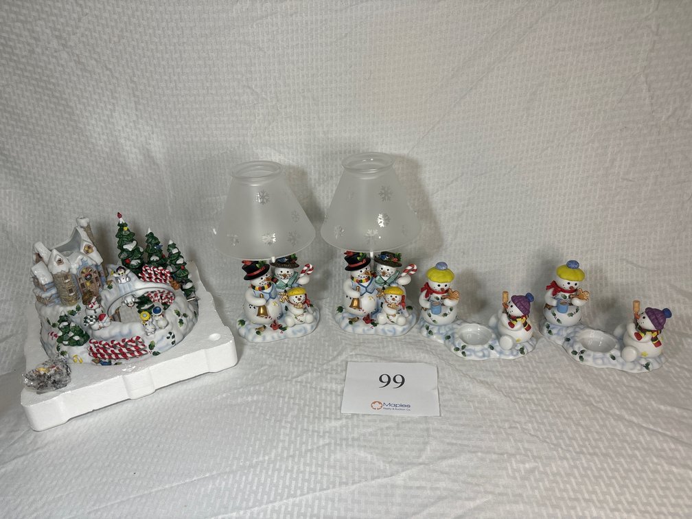 Partylite Snowman Collection