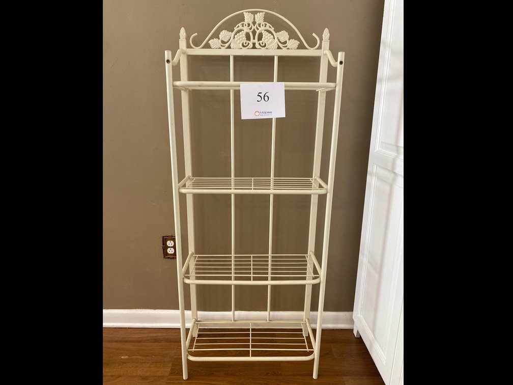 METAL SHELF 58”Hx23”Wx11”D