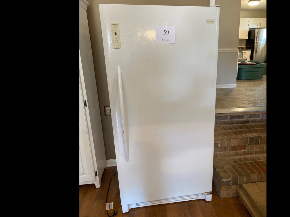 FRIDGIDAIRE UPRIGHT FREEZER MODEL# FFU-17F5HWJ
