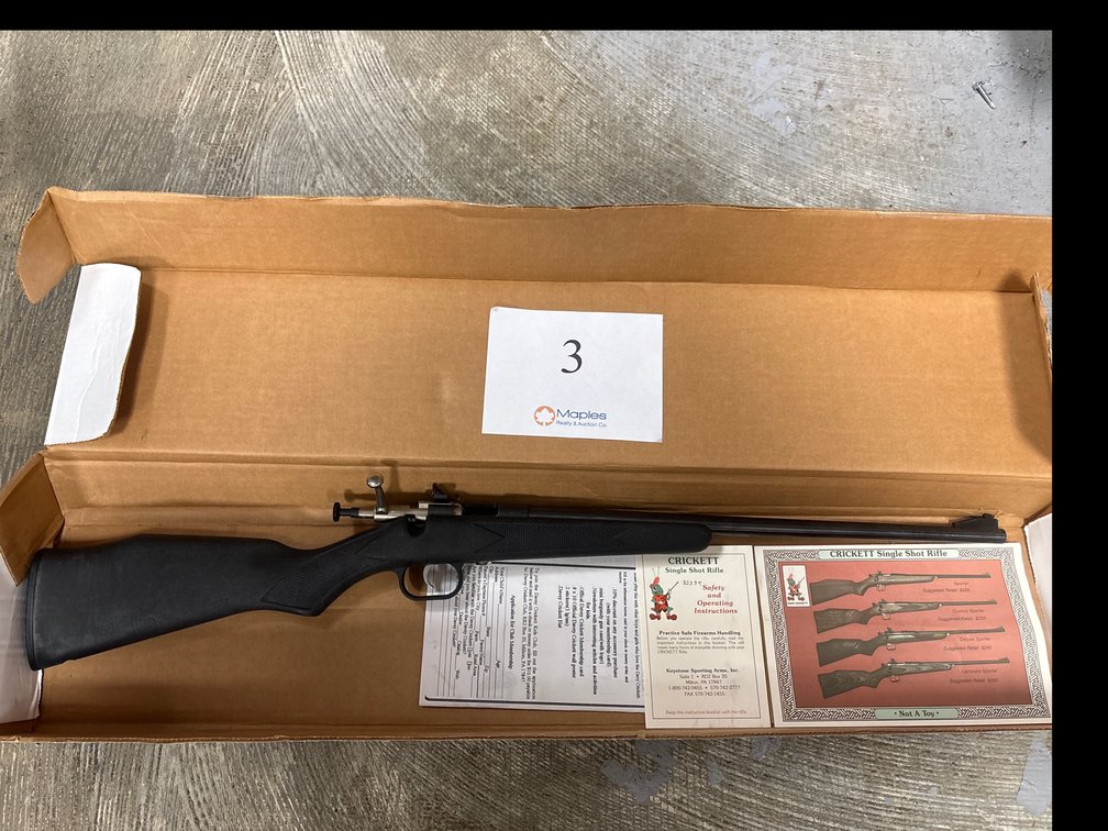 Davy Crickett 22LR Single Shot Rifle