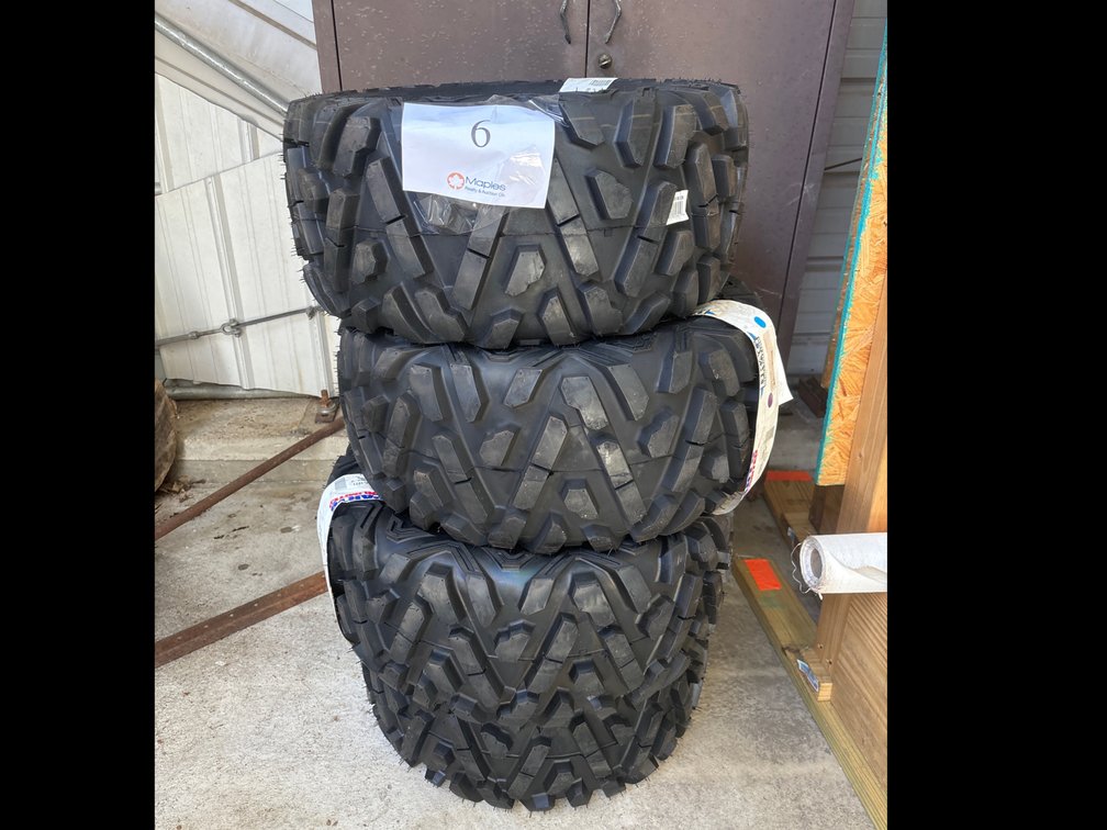 NEW SET OF Drag Specialties 25x10-12 Tires