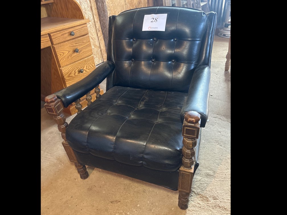Black Leather Chair