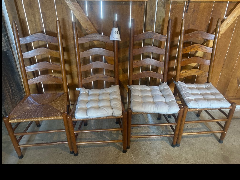 Set of 4 Antique Chairs