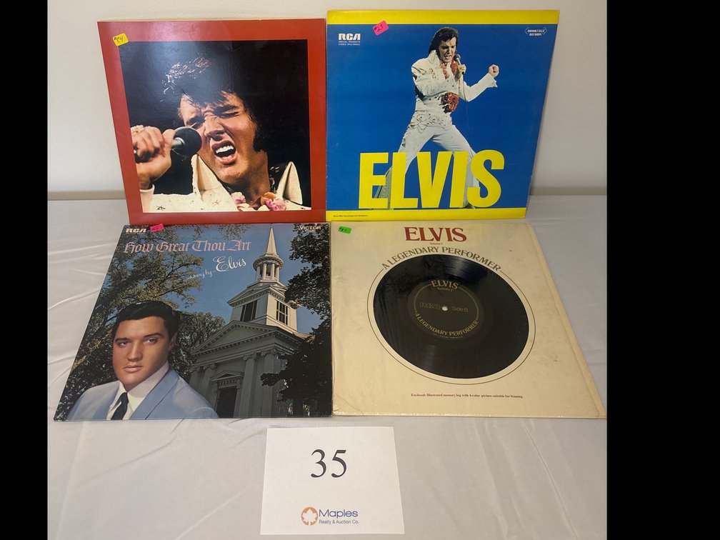 Elvis Vinyl Records